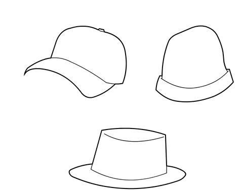 Hat Printable Template Web There Is A Top Hat To Complement Every Style And Mood Whether You