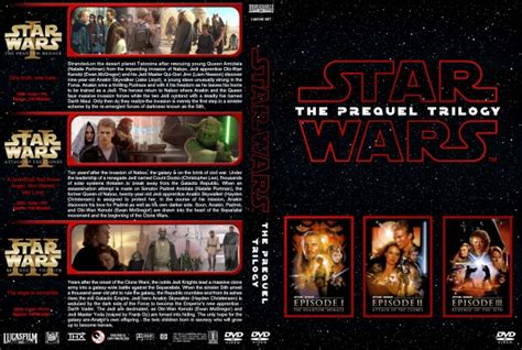 Covercity Dvd Covers And Labels Star Wars The Prequel Trilogy