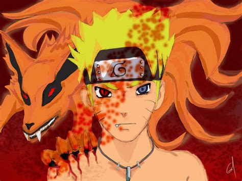 Naruto The Power Of The Fox Demon By Lnelap On Deviantart