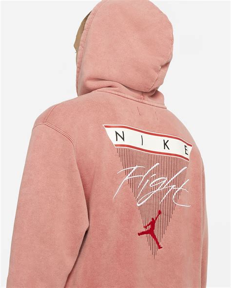 Jordan Flight Fleece Mens Graphic Pullover Hoodie Nike Au