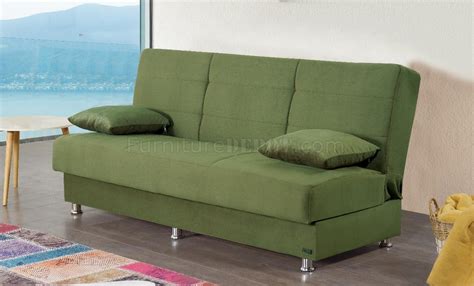 Sleepers from rooms to go. Atlanta Sofa Bed Convertible in Green Fabric by Empire
