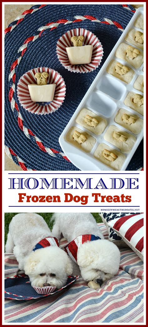 Quick And Easy Frozen Dog Treats For Summer Aka Copycat Frosty Paws