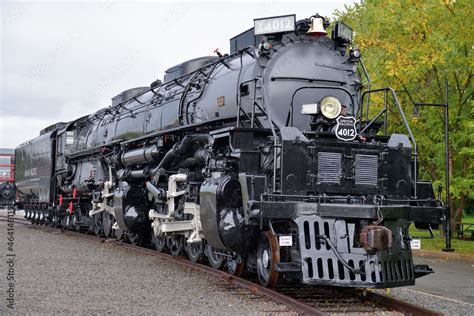 Union Pacific Railroad Big Boy 4012 On Display At The Steamtown