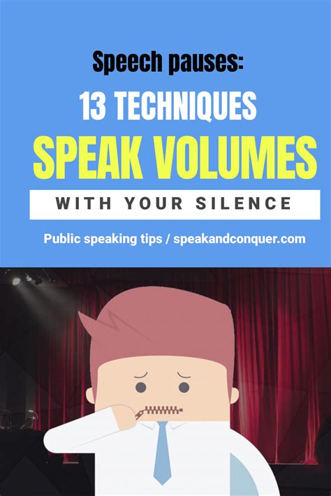 Speech Pauses 13 Techniques Speak Volumes With Your Silence I Have Compiled A List Of 13