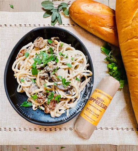 Linguini Alfredo With Mushrooms Renegade Foods How To Cook Pasta