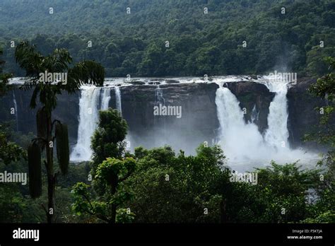 Athirappilly Athirapally Falls On Chalakudy Chalakkudi River At