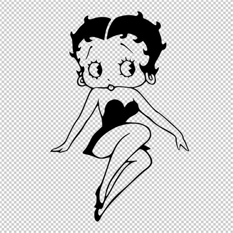 Betty Boop Svg Png Eps File For Cricut Silhouette Cut Etsy