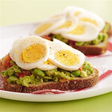 Open Face Egg Sandwiches Recipe Eatingwell