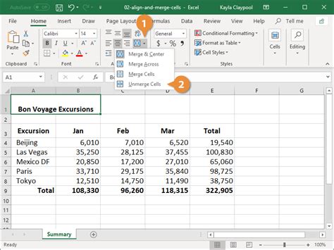 How To Merge Cells In Excel And Keep The Same Size Technology