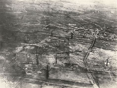 An Aerial Photo Of Messines Ridge Showing The Other Side Of The Hill