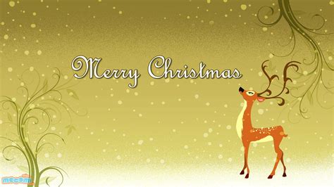 Merry Christmas Reindeer Desktop Wallpapers For Kids Mocomi
