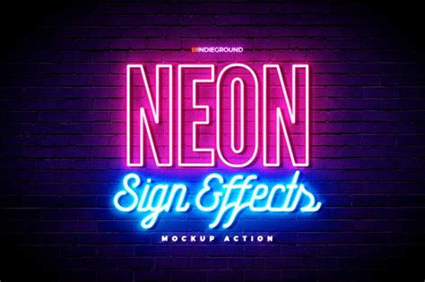 15 Free Neon Sign Photoshop Effects Atn Download Graphic Cloud
