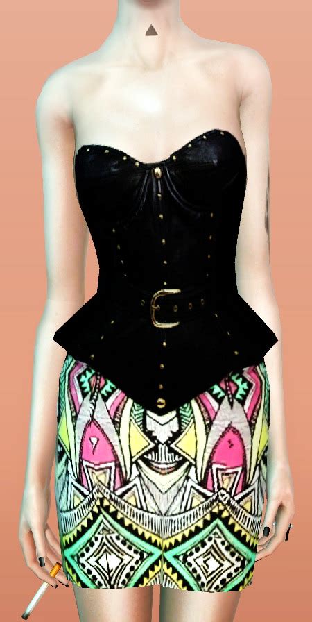 Mysstikasims Mf Sims 4 Corset Dresses Emily Cc Finds