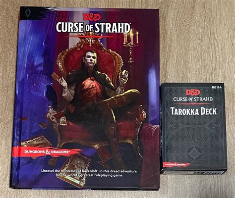 Dungeons And Dragons Curse Of Strahd Cw Tarokka Deck Hobbies And Toys