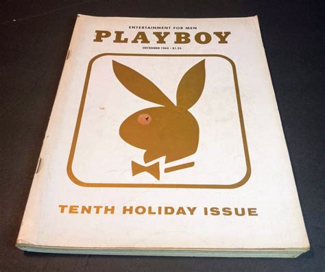 Playboy Magazine December Donna Michelle Th Holiday Anniversary