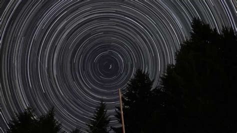 Star Trails Of North Celestial Pole ~4 Hours Youtube