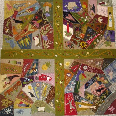 Wool Crazy Susys Wool Crazy Crazy Quilts Crazy Quilt Stitches Quilts