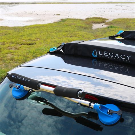 Legacy Kayak Canoe Sup Load Assister Roller Car Roof Rack Suction Cup