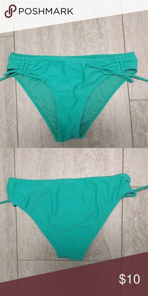 Gorgeous Green Adjustable Bikini Bottoms Bikinis Green Bikini