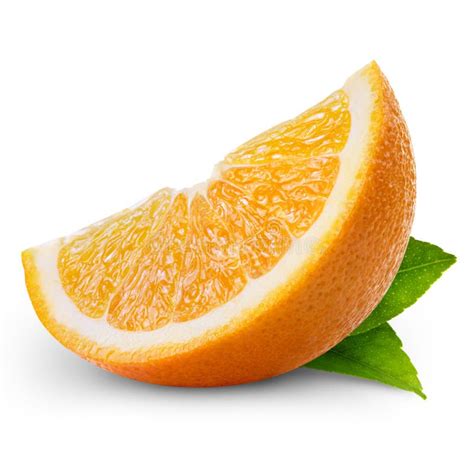 Orange Fruits With Leaf Stock Image Image Of Isolated 110936187
