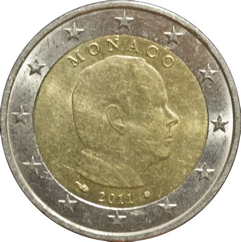 2 Euros Albert Ii 2e Carte Monaco Numista