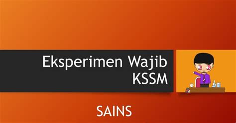 Ujian 1 bab 1 dan 2. Eksperimen Wajib Sains Tingkatan 2