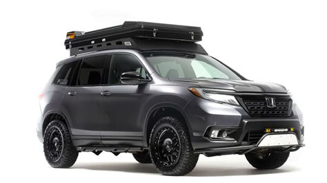 Camping Honda Pilot