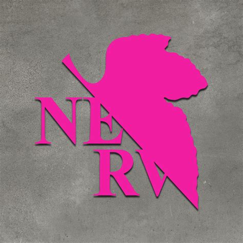 Neon Genesis Evangelion Nerv Logo Sticker Popahead