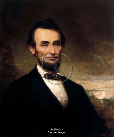Presidential Portrait Of The 16th Us President Abraham Lincoln