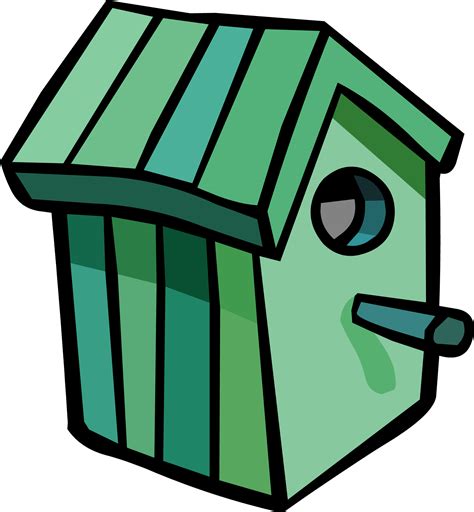 Green Birdhouse Png Clipart Full Size Clipart 702979 Pinclipart