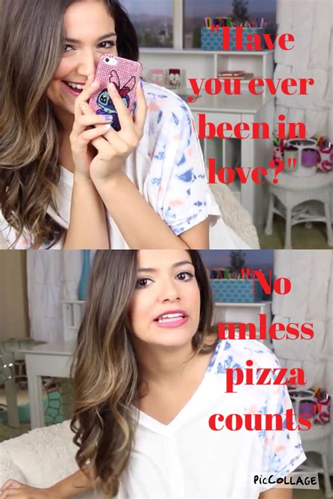 Lol Love Her I Actually Don T Like Pizza That Much I Love Pizza Bae Bethany Mota