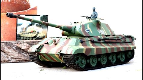 Heng Long 3888 1 1 16 German King Tiger Heavy Tank Scaled Model