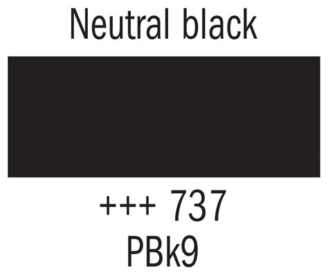 Royal Talens Gouache 20ml 737 Neutral Black