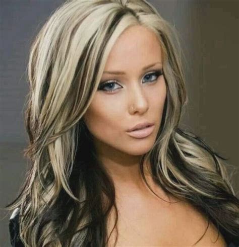 Image Result For Blonde With Dark Underneath Hair Color Highlights