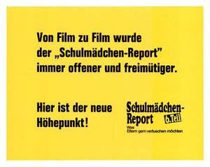 Schoolgirl Report Part Original Poster Photo Sascha Hehn Puppa