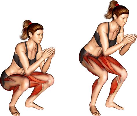 Frog Squat Exercise Guide And Videos Fitness Volt