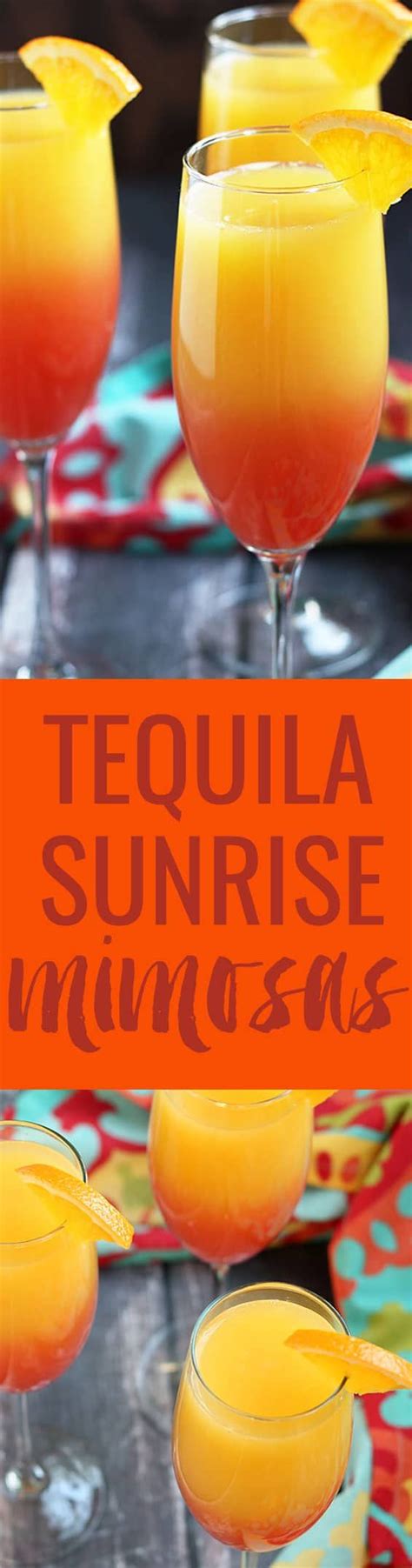 A refreshing tequila smash cocktail made with just 5 simple ingredients!this easy tequila cocktail is like a classic margarita and. Tequila Sunrise Mimosa | Recipe | Fruity alcohol drinks ...