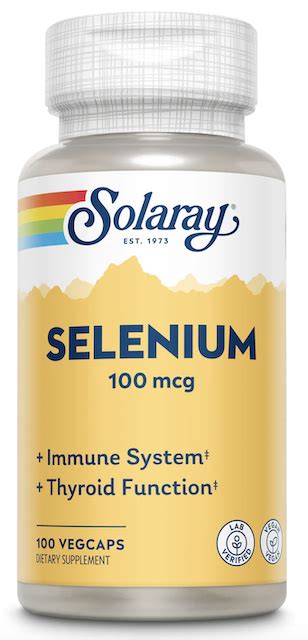 Selenium 100 Mcg 100 Caps