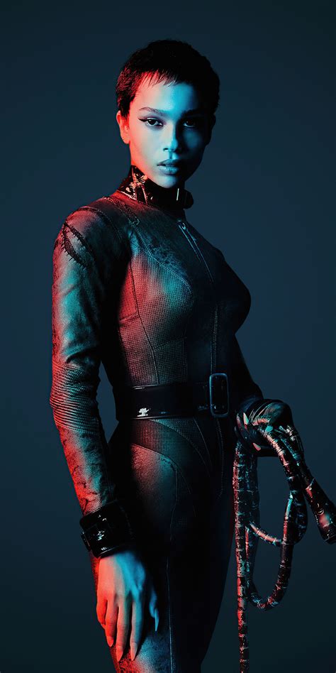 1080x2160 Resolution Zoë Kravitz As Catwoman The Batman Official One