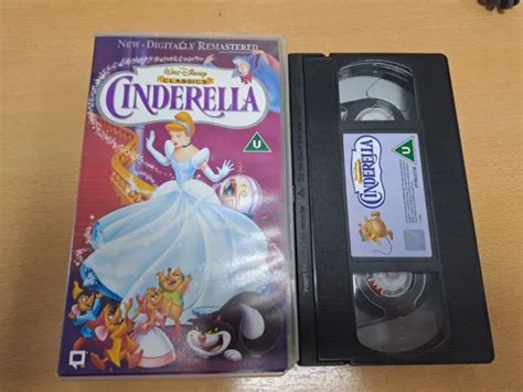 Cinderella Walt Disney Classics Vhs Video Cassette Tape