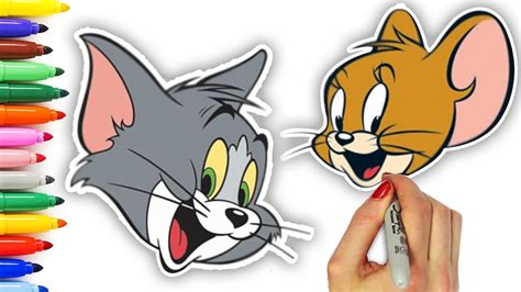 How To Draw Cartoons Tom And Jerry Bugs Bunny Daffy Duck Easy Step