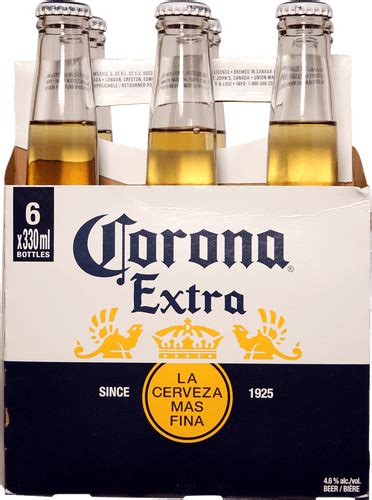 Corona Extra 6 Pack Bottles 330ml