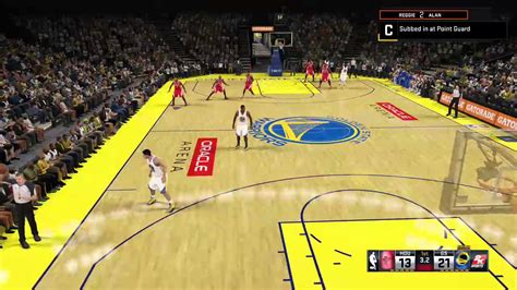 Nba 2k15 Mycareer Mypark Gameplay Against The Golden State Warriors 1