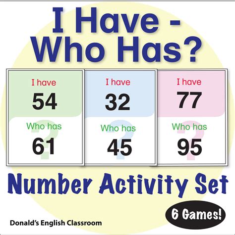Number I Have Who Has 1 100 Esl Ell Newcomer Game Made By Teachers