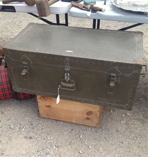 A World War Ii Metal Army Trunk Amy Is Going To Line The