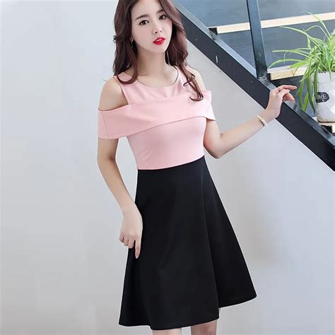 Summer Dress Women Clothes Short Sleeve Hollow Out Patchwork Dress Mini Casual Dresses O Neck