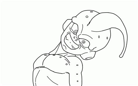 He is the second child of goku and younger brother of gohan. Dbz Kid Buu Coloring Pages - Coloring Home