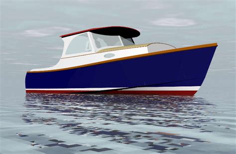 Planing And Semi Displacement Power Boats Under 29~ Tad Roberts Small