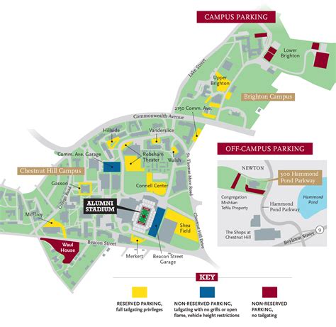 Seating And Parking Boston College Flynn Fund