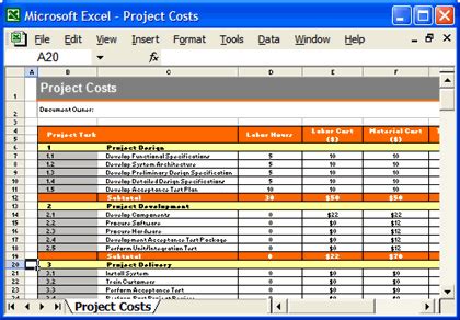 test plan  ms word excel template